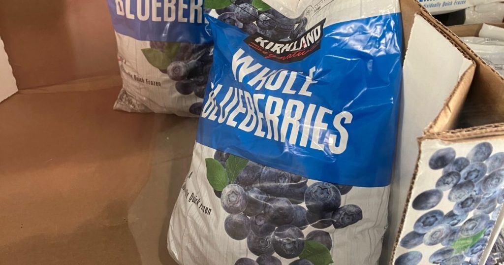 冷凍ブルーベリー