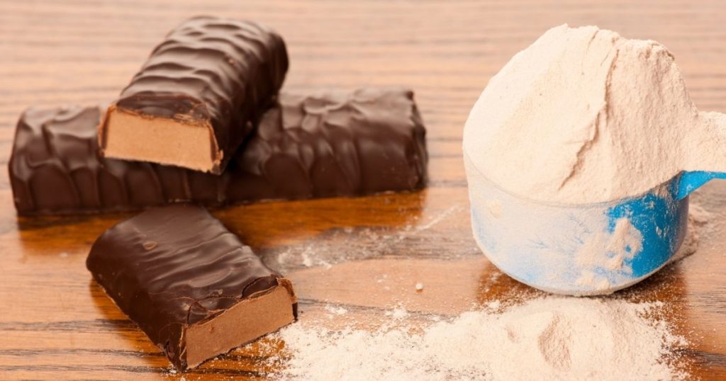 プロテインとお菓子